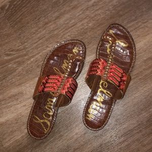 Women's Sam Edelman Leather Strap Gibson Sandals